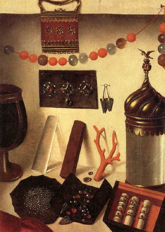 Petrus Christus Details of St.Eligius